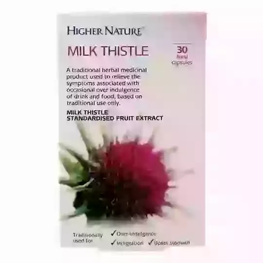 Higher Nature Milk Thistle x 30 Capsules